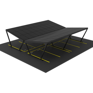Multi-Carport Solar Monteringssystem – Kommersiell Solar Parkeringsl&ouml;sning