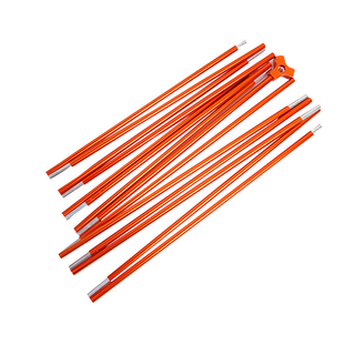 Poste portátil para tienda de campaña de 3 vías: marco de soporte plegable ajustable para lona para acampar al aire libre